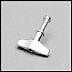 Wing Nut, Bolt & Washer