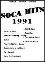 "1991"-Soca Hits Entire Book